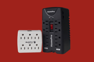 Multitomas, protectores de voltaje