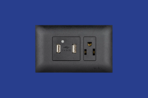 Tomas con USB, interruptores modernos
